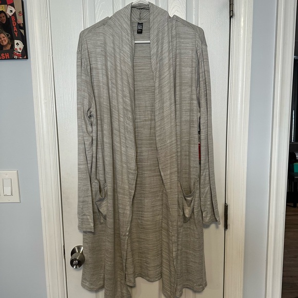 32 Degrees Tops - Women's 32 Degrees Beige Open Front Cardigan L/XL NWT